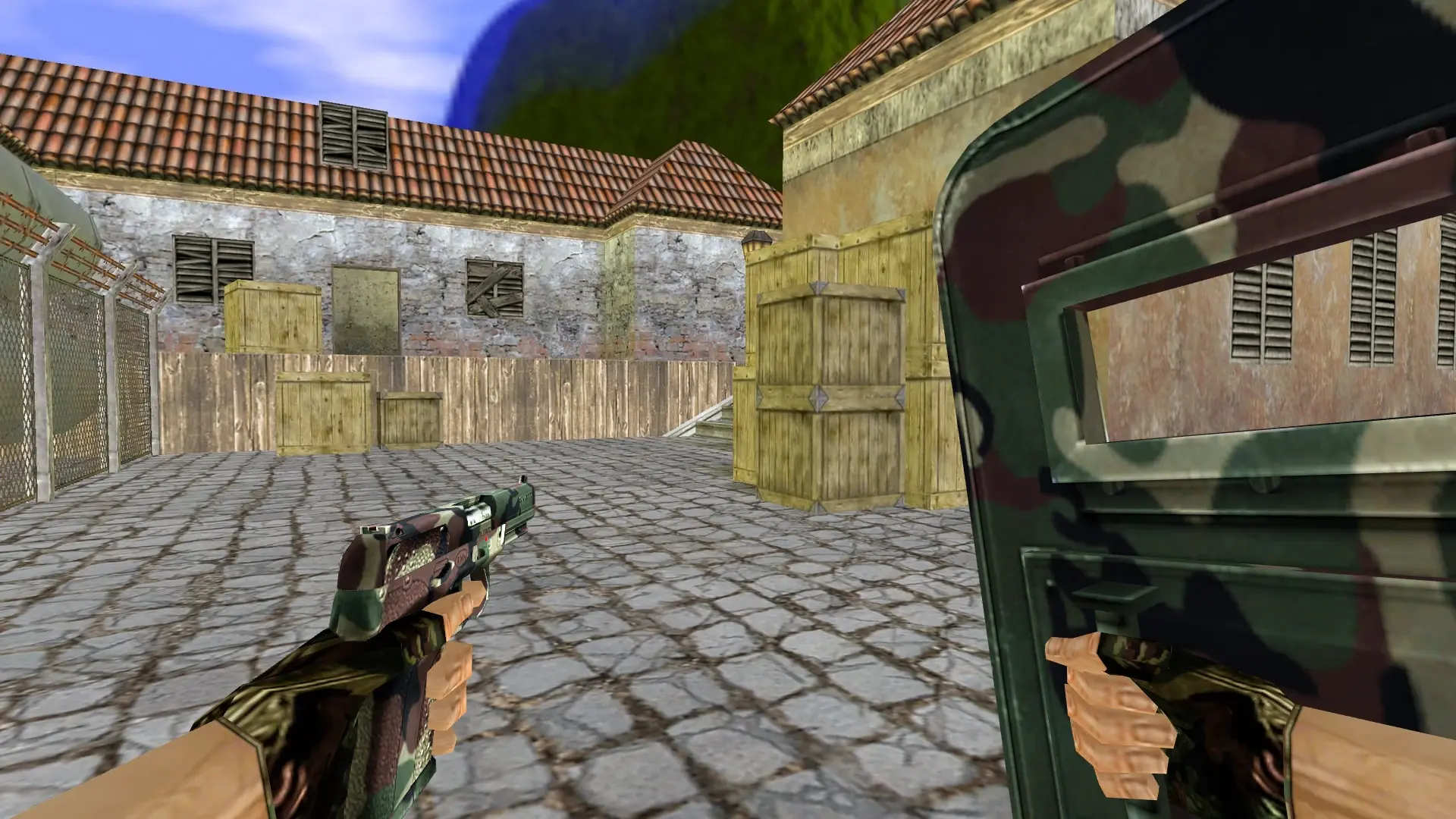SHIELD_FIVESEVEN: Camo Weapon Pack — de_inferno (first person)