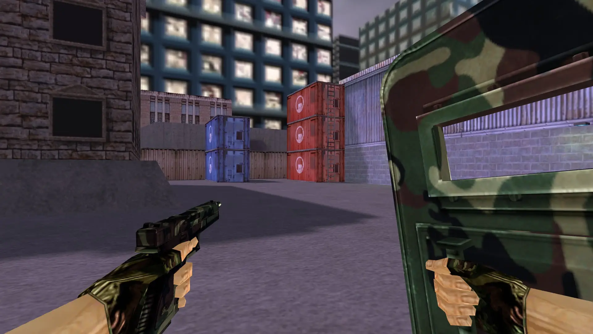 SHIELD_GLOCK18: Camo Weapon Pack — cs_assault (first person)