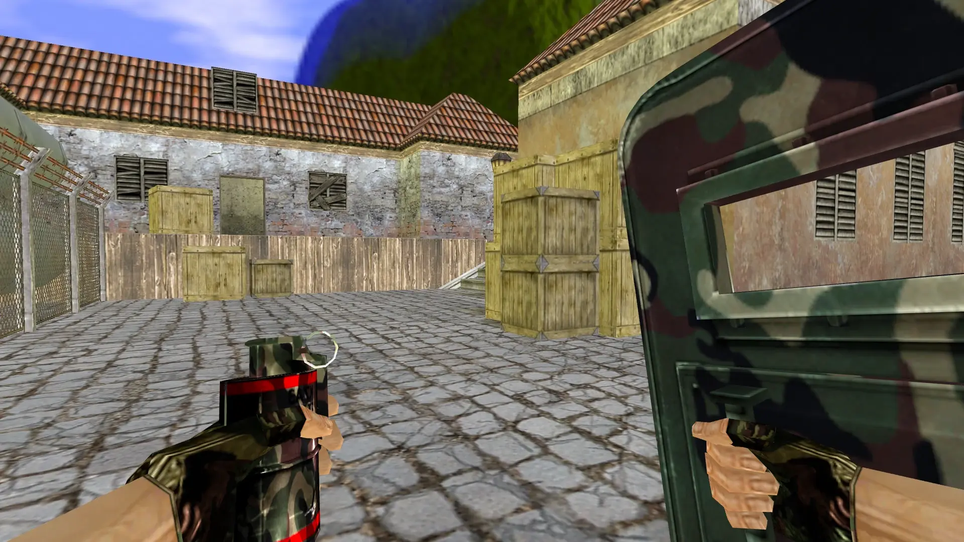 SHIELD_HEGRENADE: Camo Weapon Pack — de_inferno (first person)