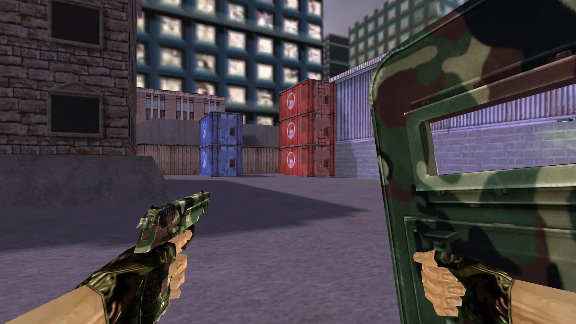 SHIELD_P228: Camo Weapon Pack — cs_assault (first person)