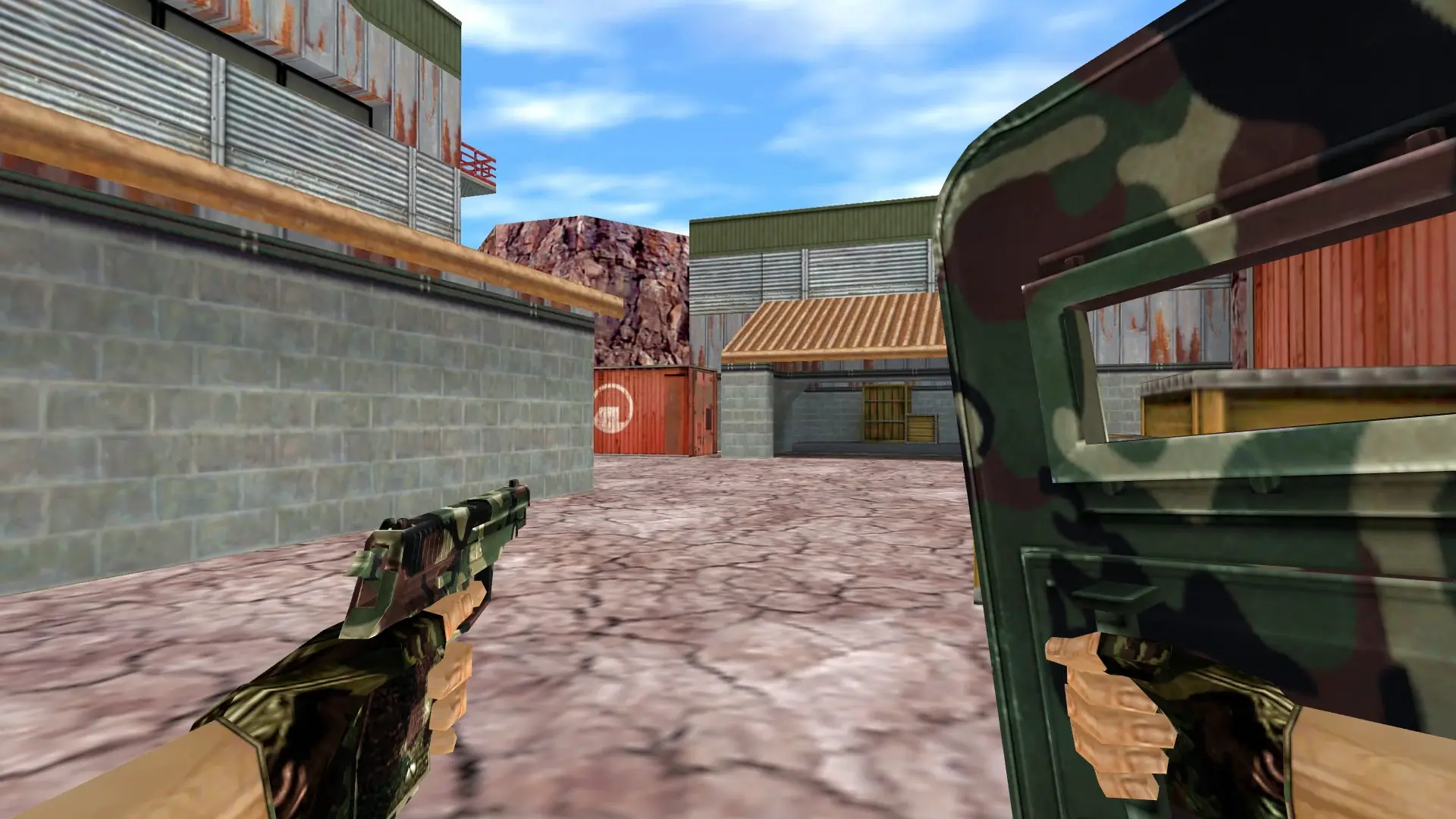 SHIELD_P228: Camo Weapon Pack — de_nuke (first person)