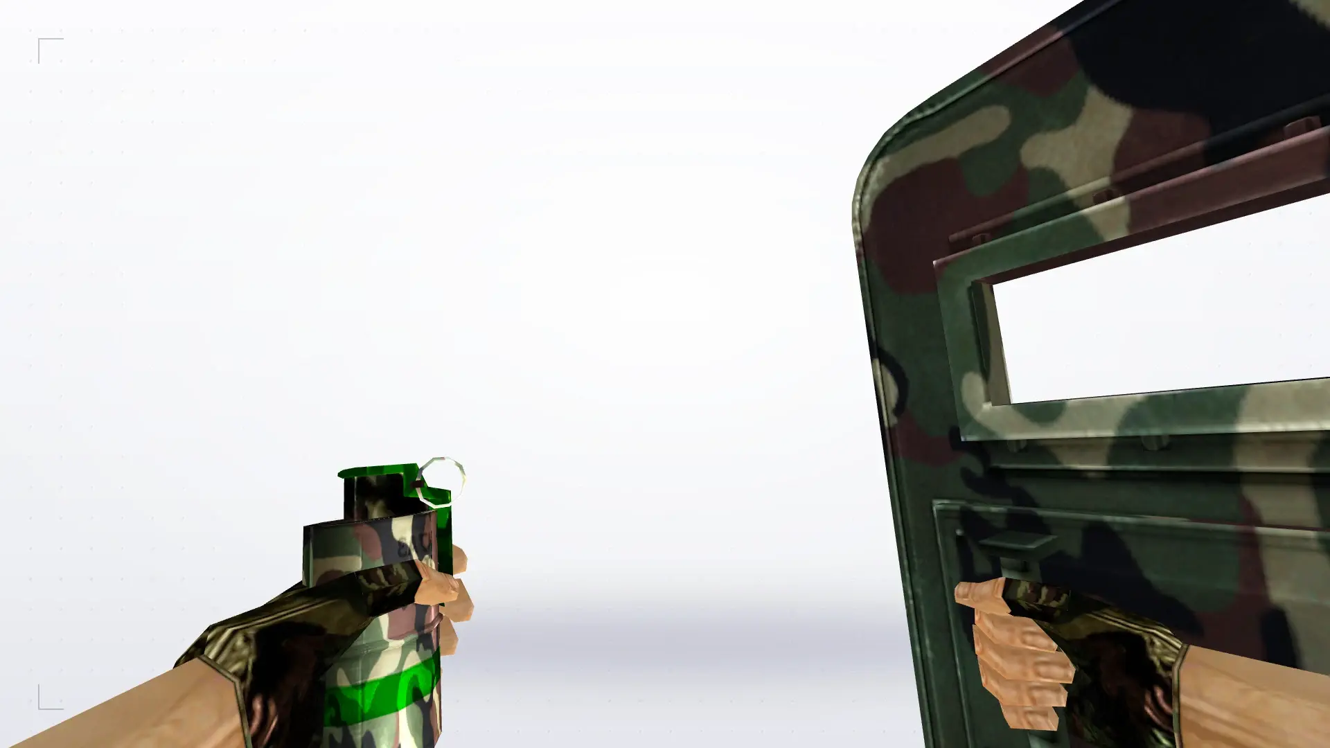 SHIELD_SMOKEGRENADE: Camo Weapon Pack — first person