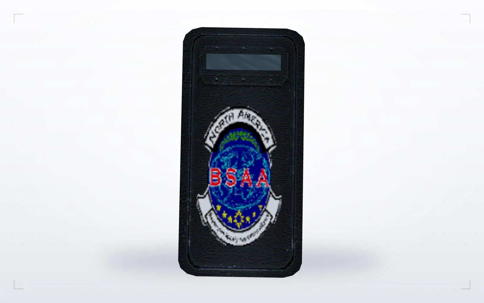 B.S.A.A. Shield — top view
