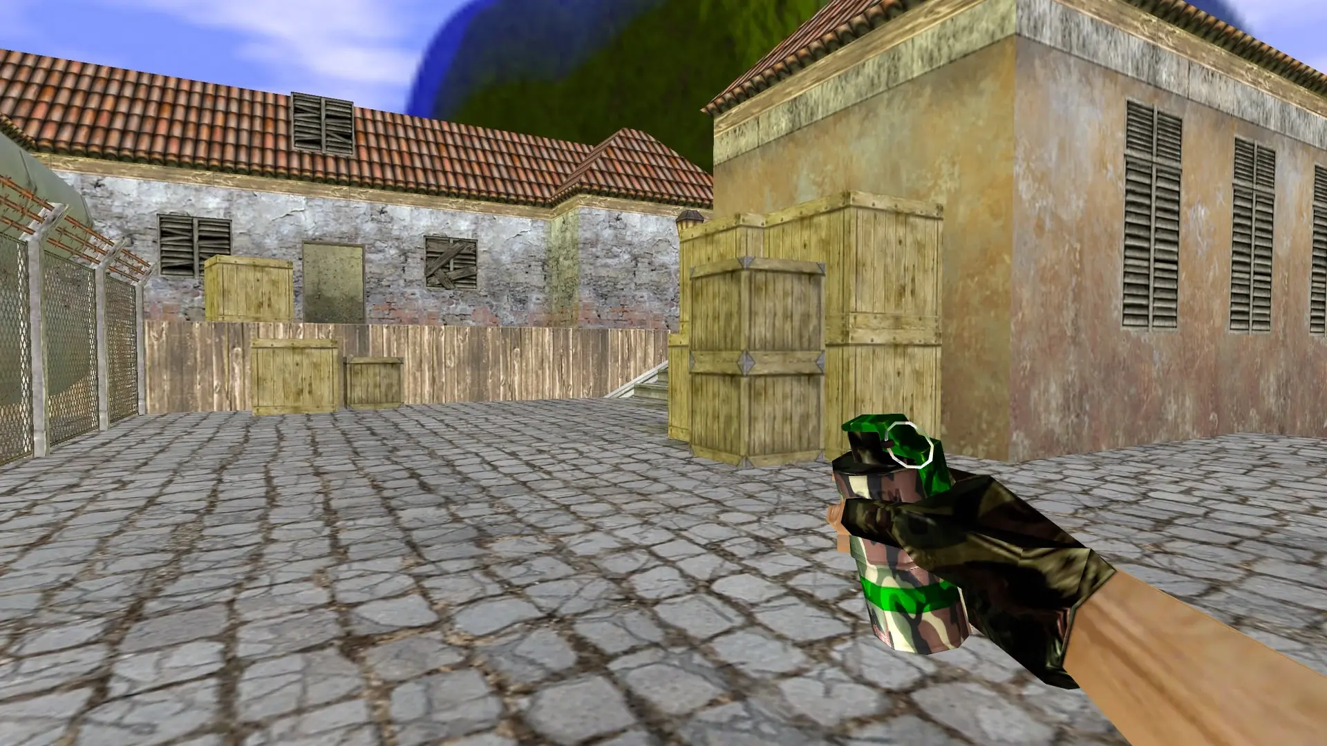 Smoke Grenade: Camo Weapon Pack — de_inferno (first person)