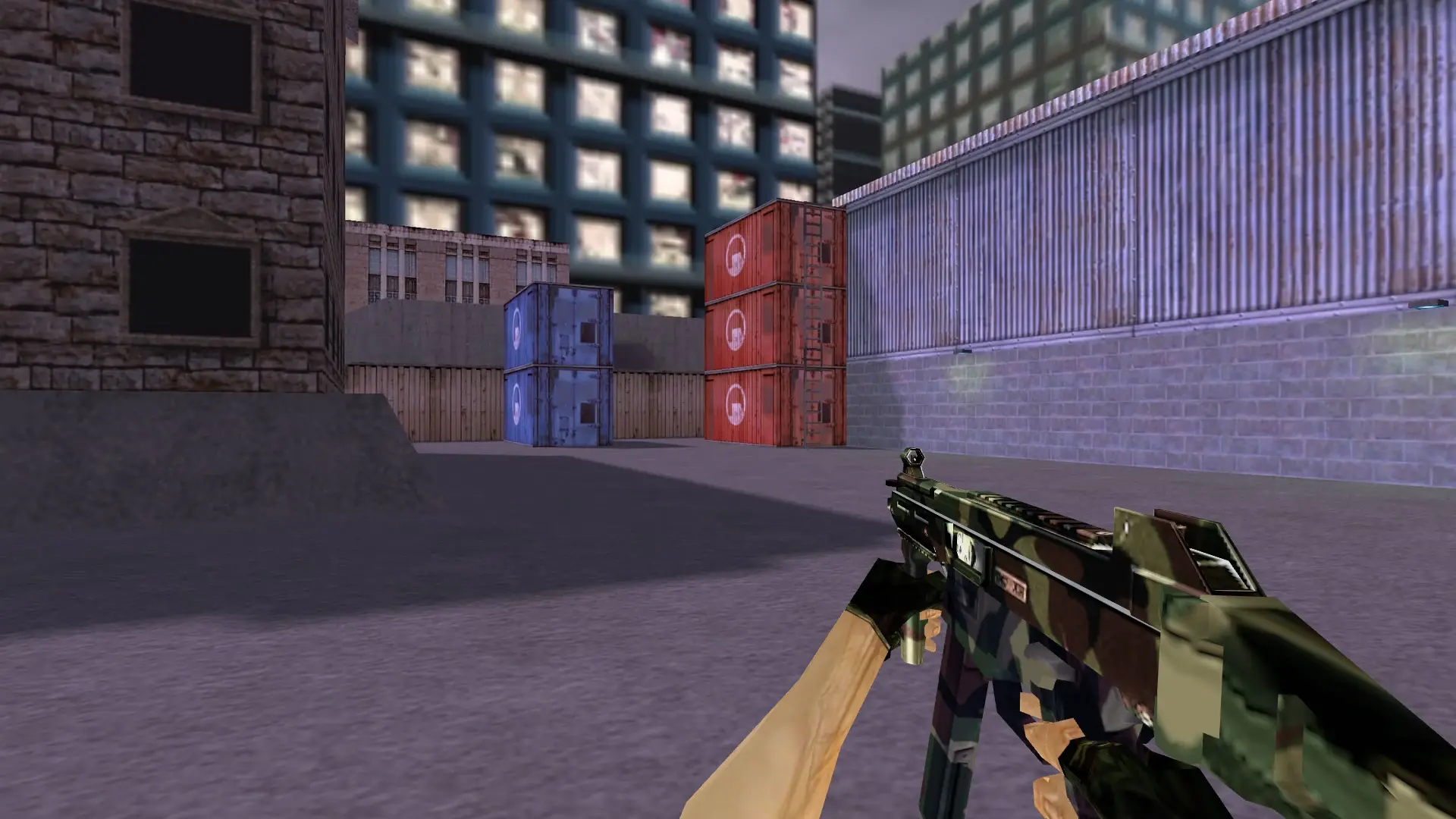 UMP-45: Camo Weapon Pack — cs_assault (first person)