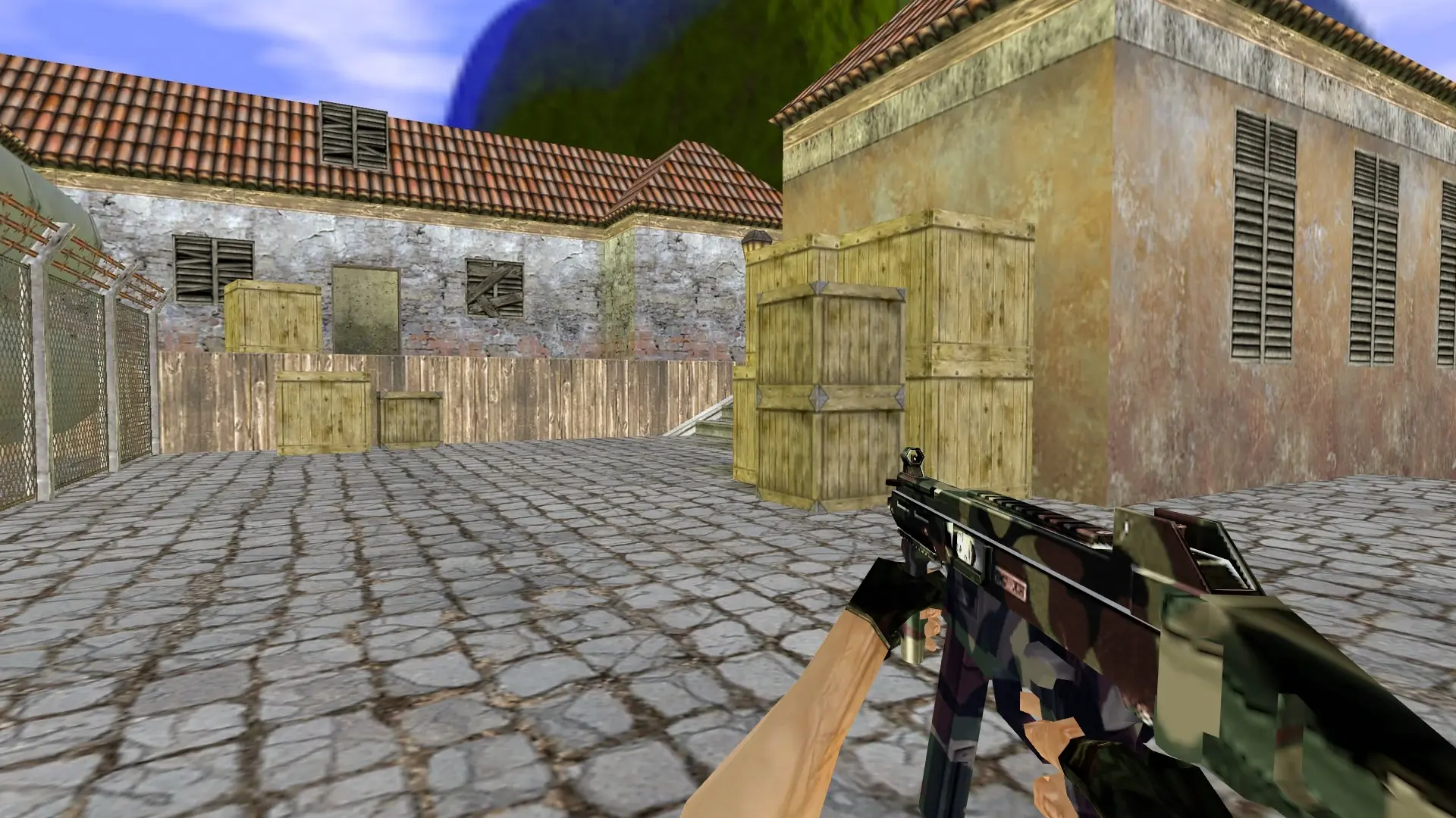 UMP-45: Camo Weapon Pack — de_inferno (first person)