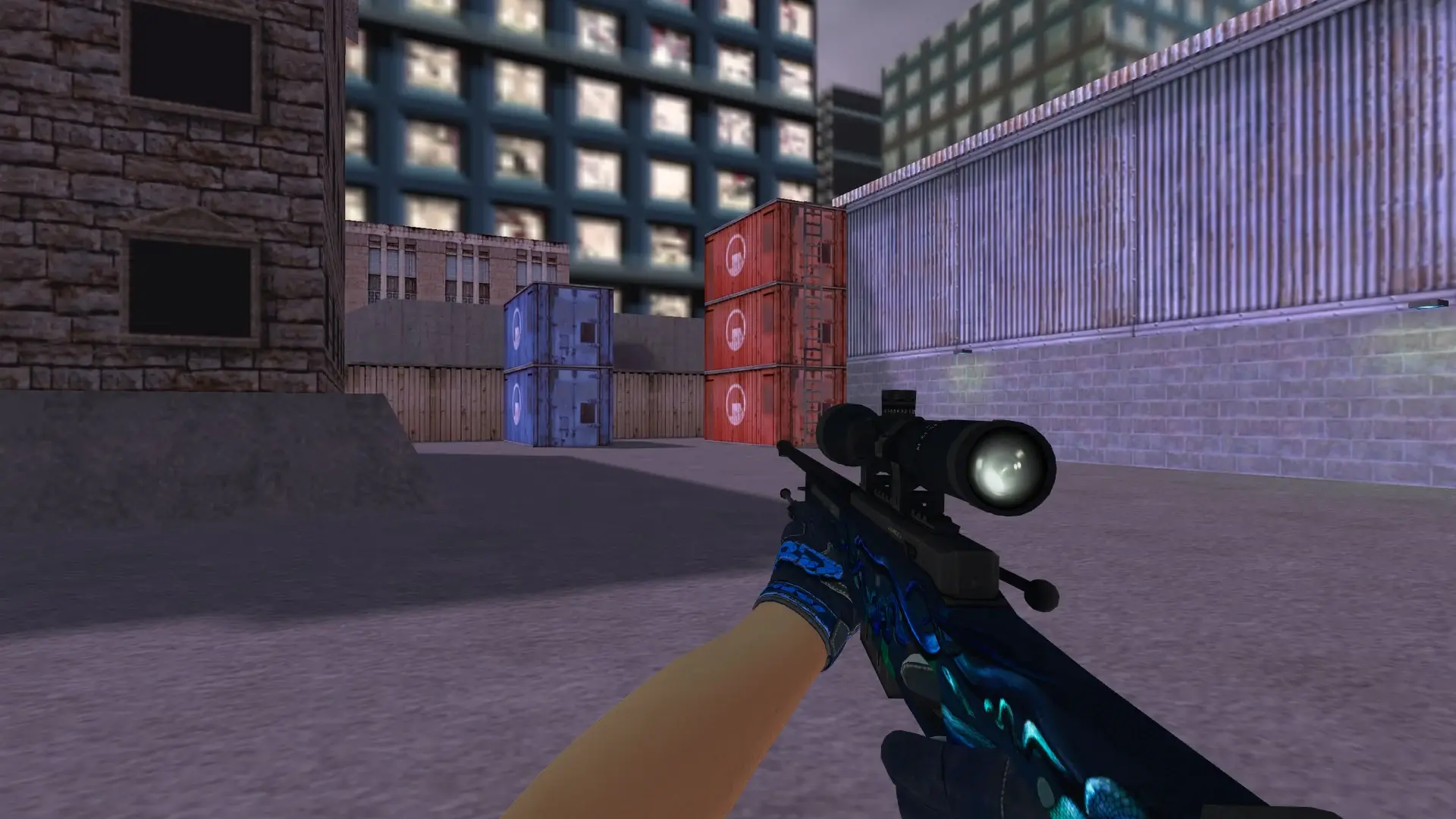 AWP — Polygon Moto Gloves Weapon Pack — cs_assault (first person)