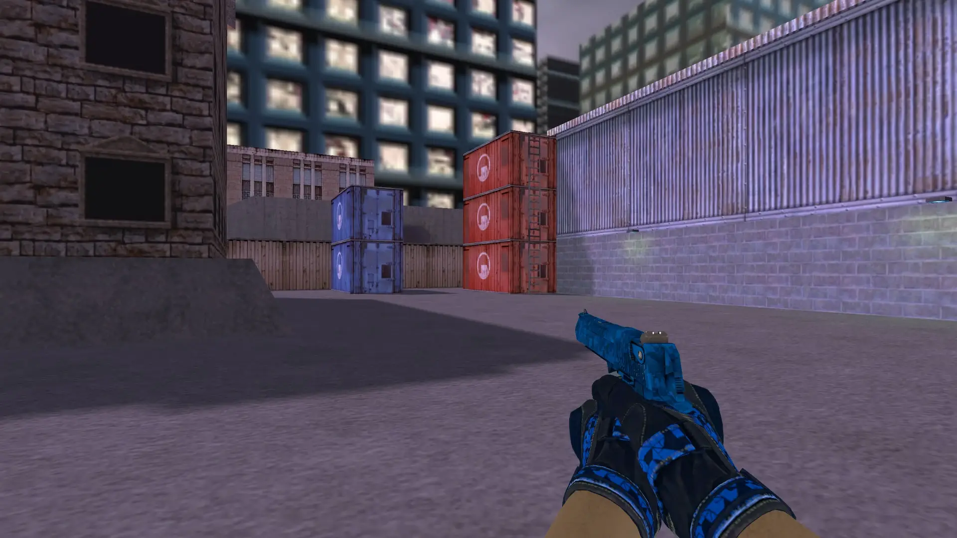 Desert Eagle — Polygon Moto Gloves Weapon Pack — cs_assault (first person)