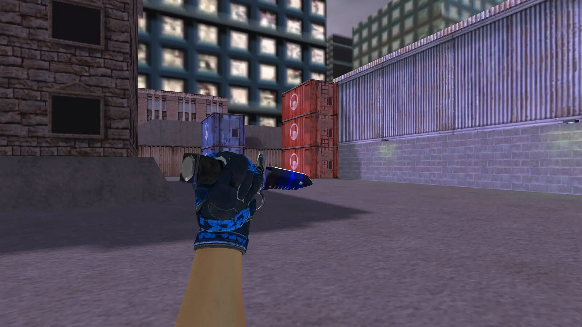 Knife — Polygon Moto Gloves Weapon Pack — cs_assault (first person)