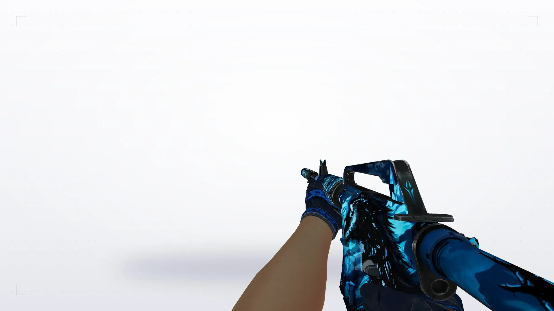 M4A1 — Polygon Moto Gloves Weapon Pack — first person