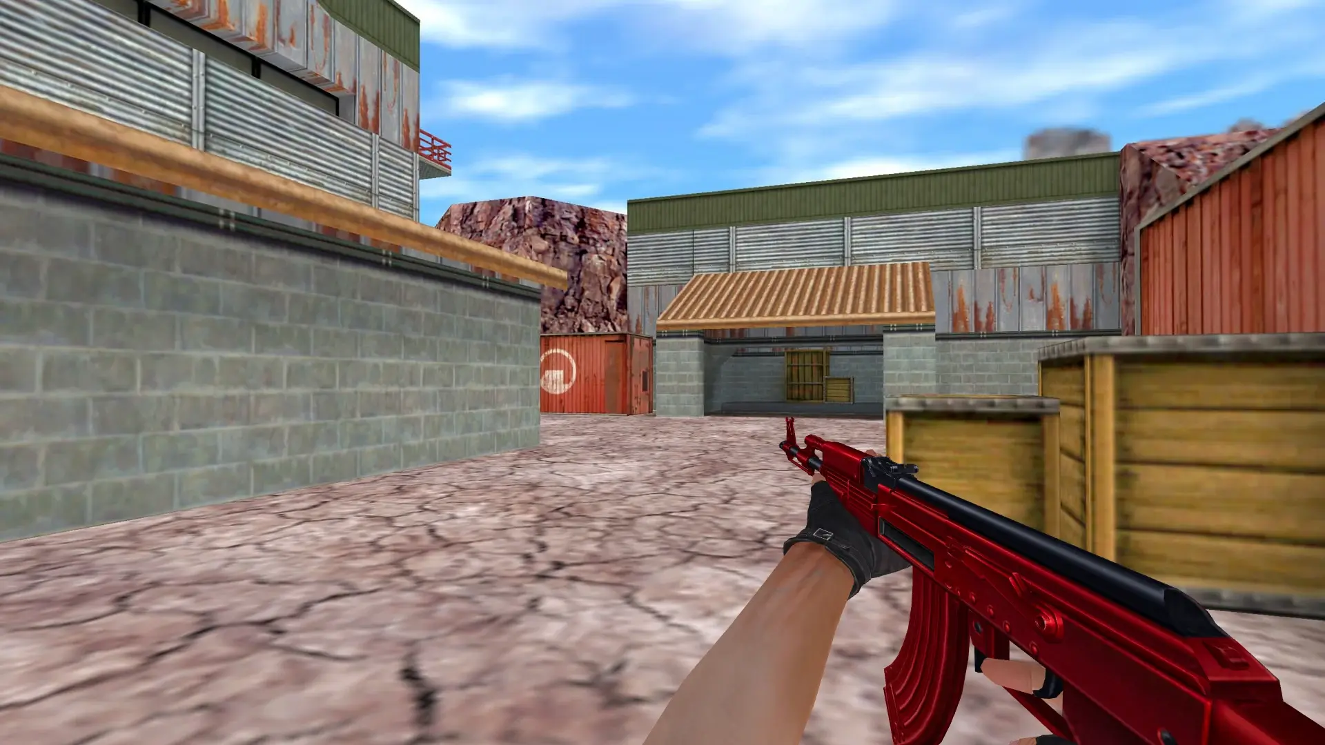 AK-47 — Red Pack CSO — de_nuke (first person)