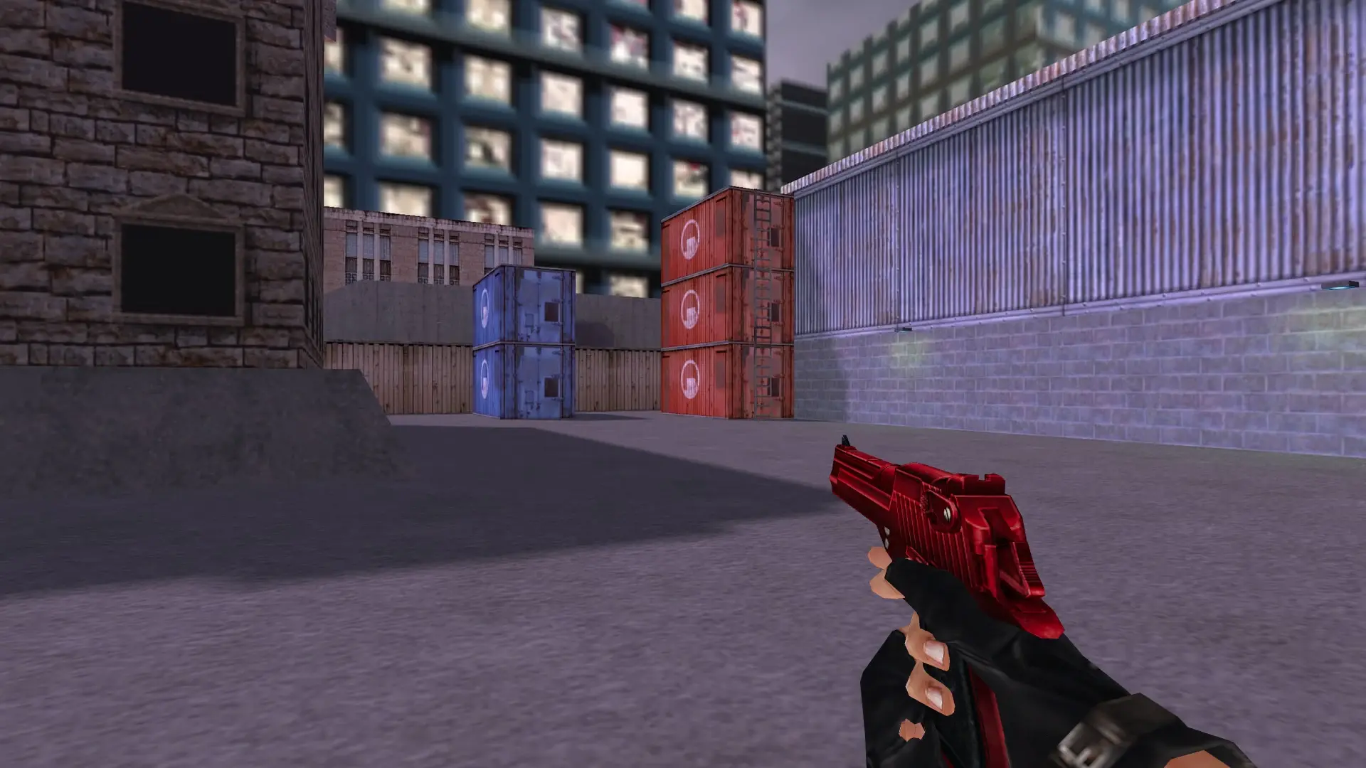Desert Eagle — Red Pack CSO — cs_assault (first person)