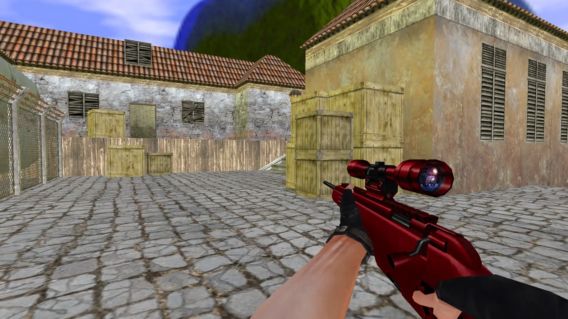 Scout — Red Pack CSO — de_inferno (first person)