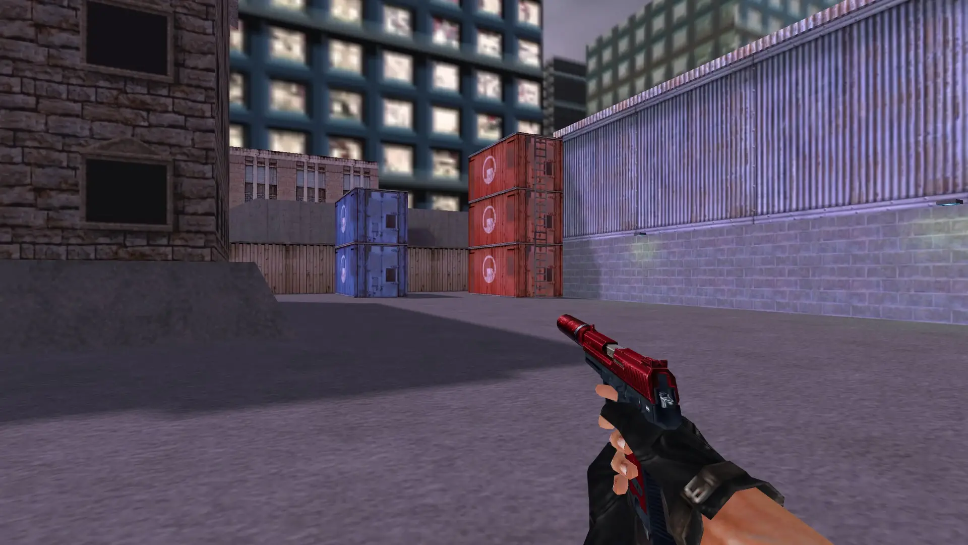 USP — Red Pack CSO — cs_assault (first person)