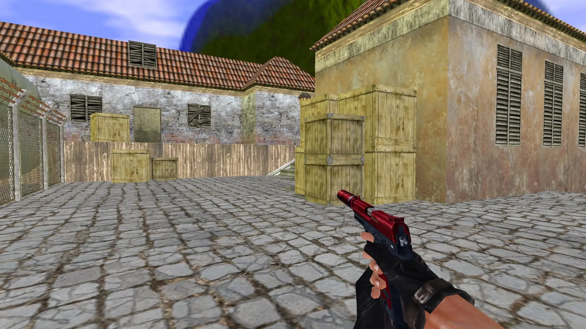 USP — Red Pack CSO — de_inferno (first person)