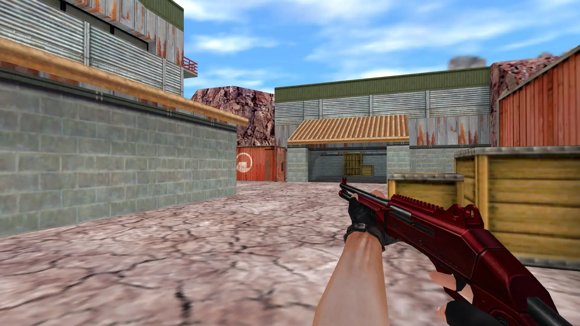 XM1014 — Red Pack CSO — de_nuke (first person)