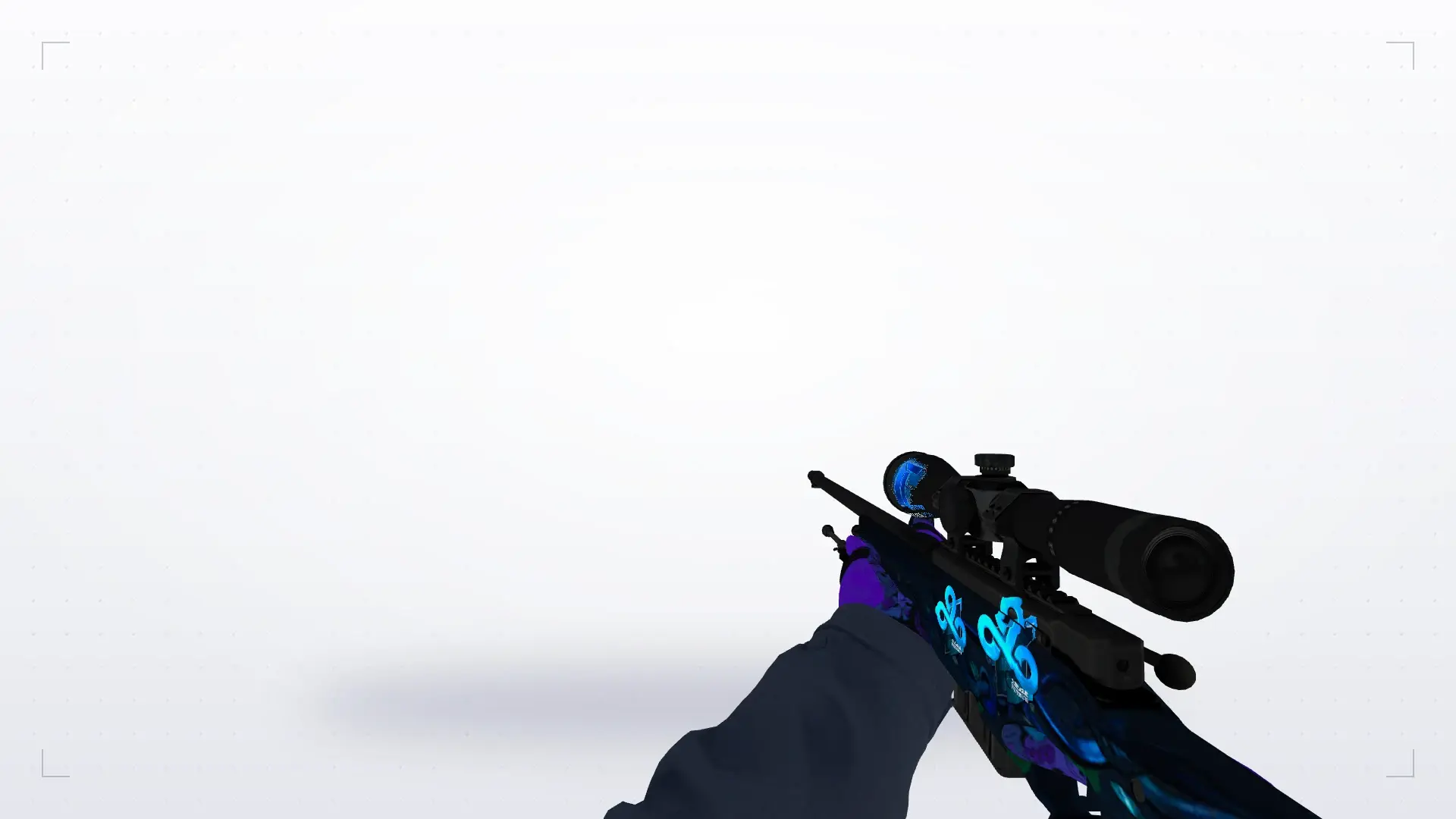 AWP: Pandora's Box Sport Gloves (CT) — first person