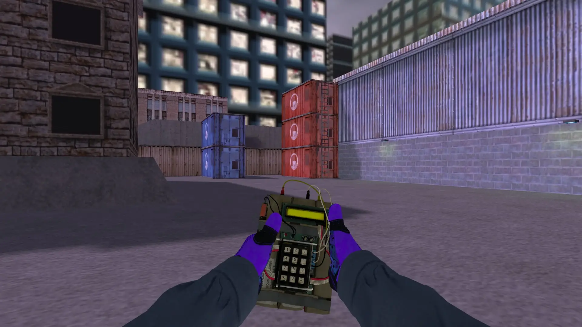 C4: Pandora's Box Sport Gloves (CT) — cs_assault (first person)