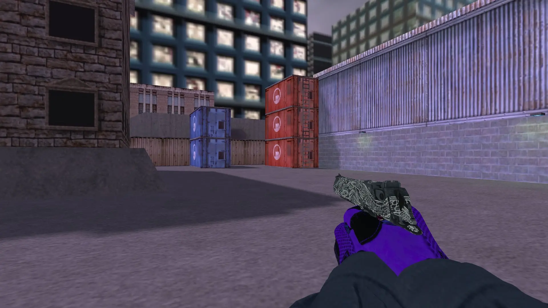 Desert Eagle: Pandora's Box Sport Gloves (CT) — cs_assault (first person)