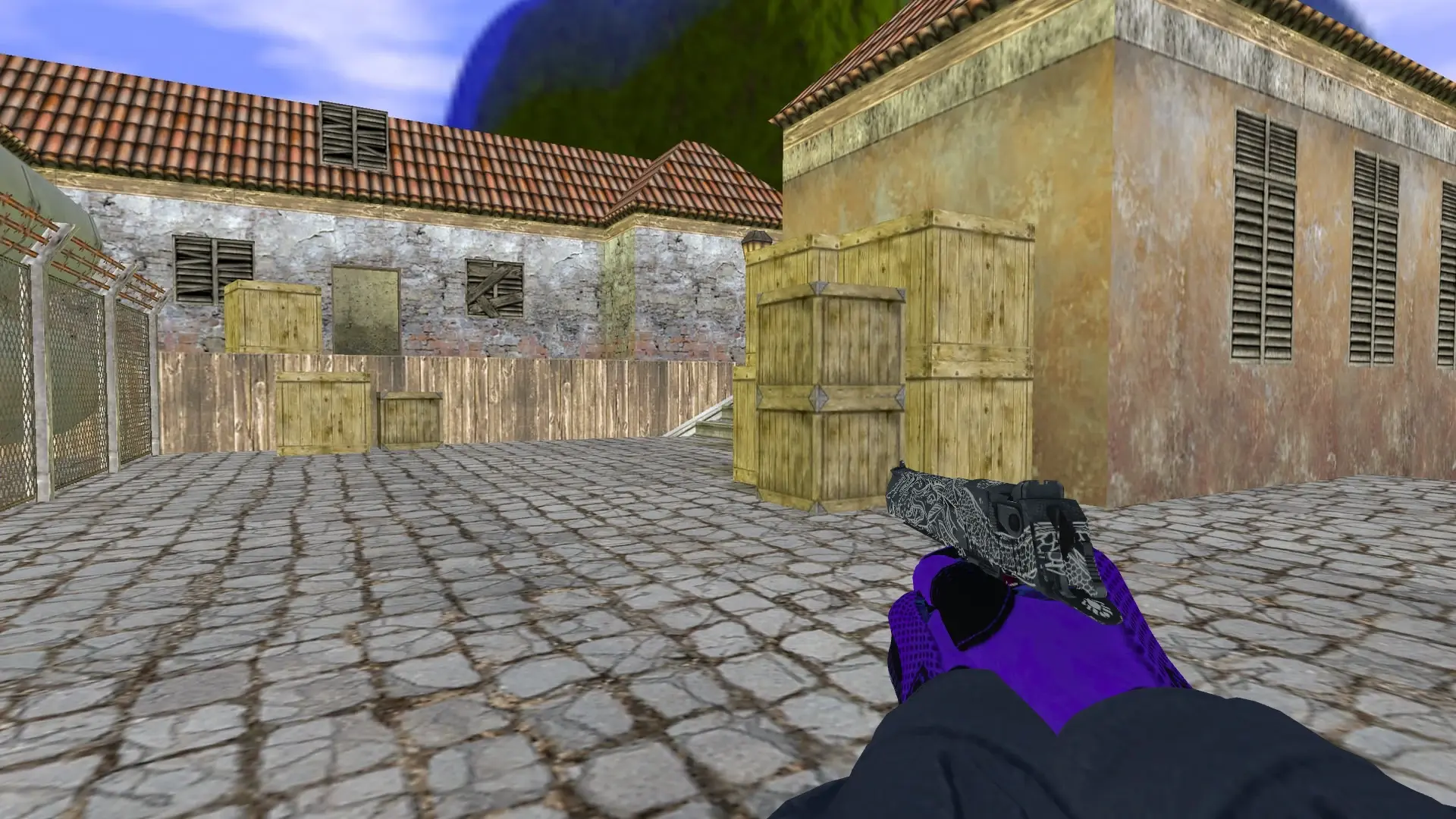 Desert Eagle: Pandora's Box Sport Gloves (CT) — de_inferno (first person)