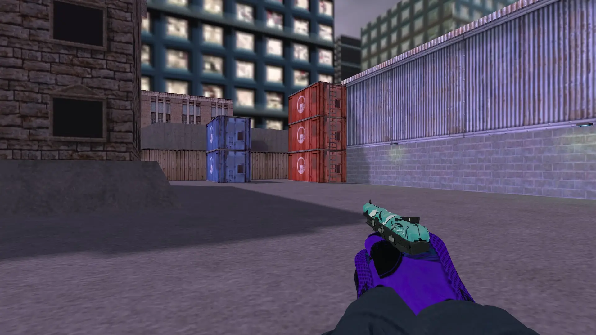Five-SeveN: Pandora's Box Sport Gloves (CT) — cs_assault (first person)