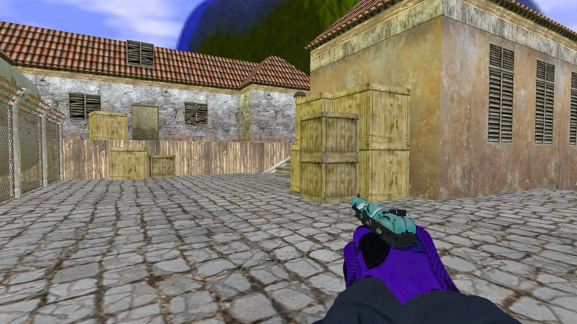Five-SeveN: Pandora's Box Sport Gloves (CT) — de_inferno (first person)