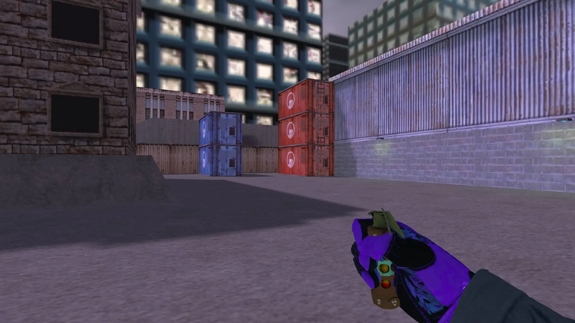 Flashbang: Pandora's Box Sport Gloves (CT) — cs_assault (first person)