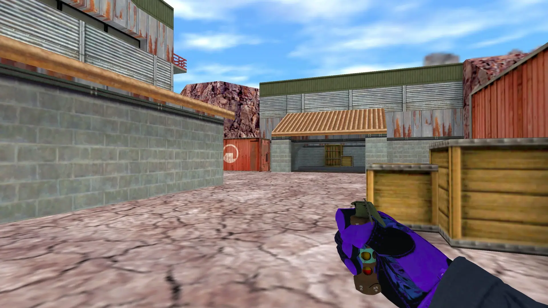 Flashbang: Pandora's Box Sport Gloves (CT) — de_nuke (first person)