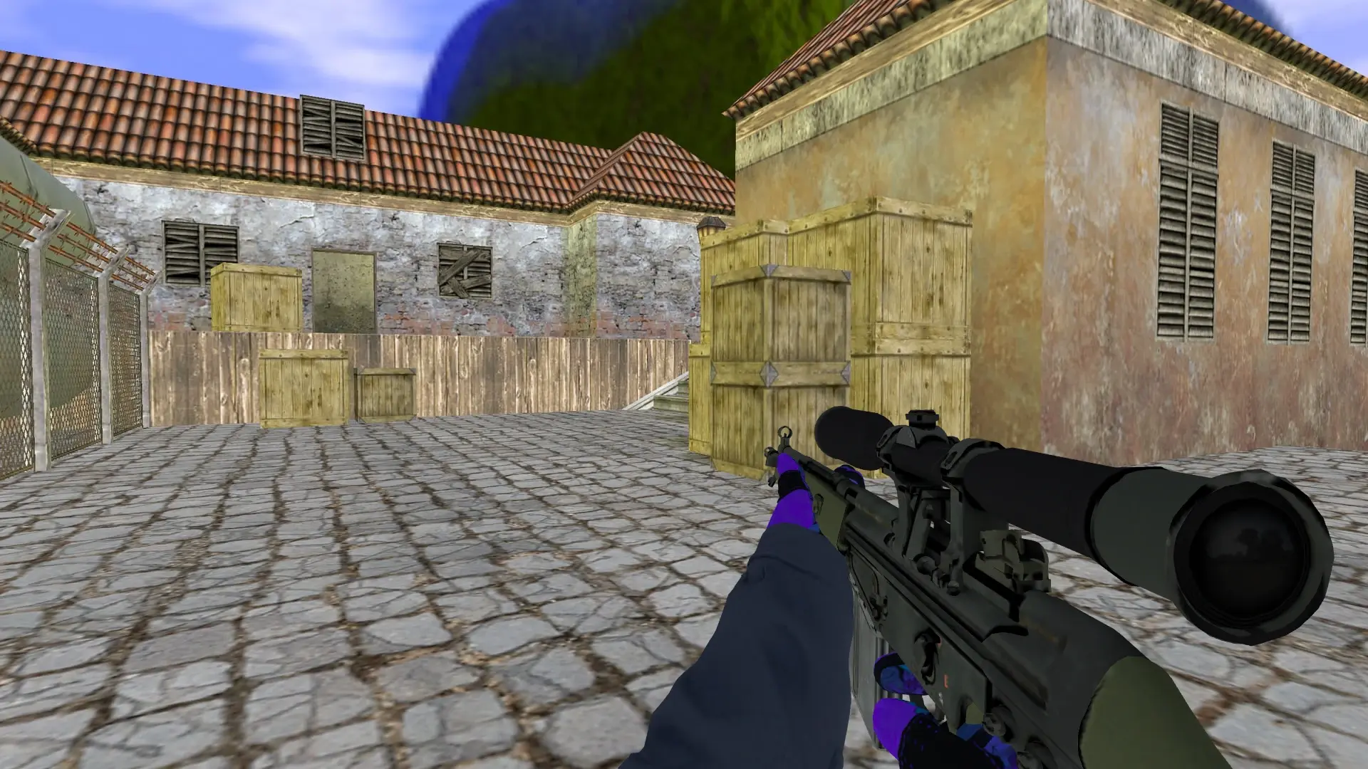G3SG1: Pandora's Box Sport Gloves (CT) — de_inferno (first person)