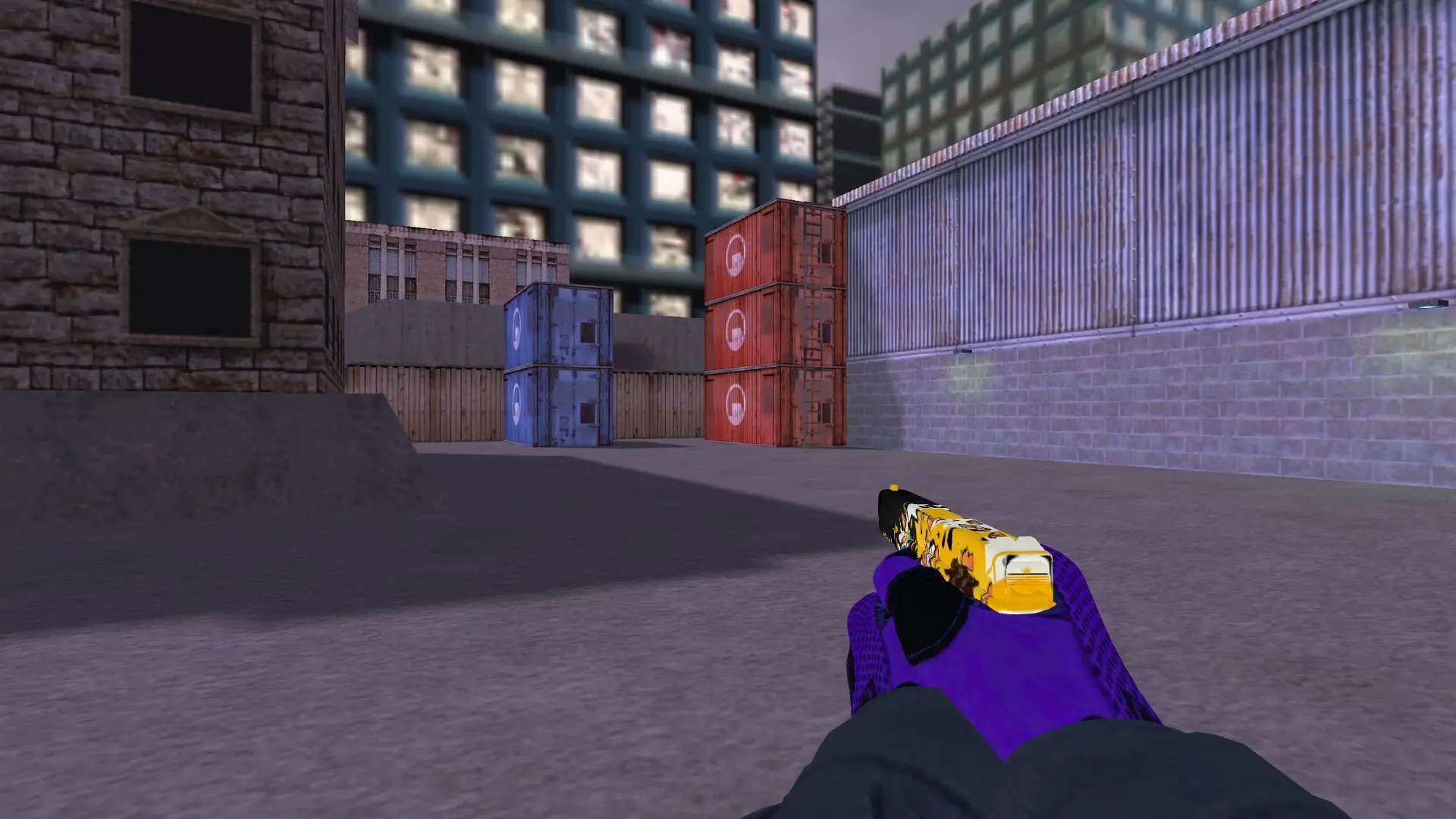 Glock-18: Pandora's Box Sport Gloves (CT) — cs_assault (first person)