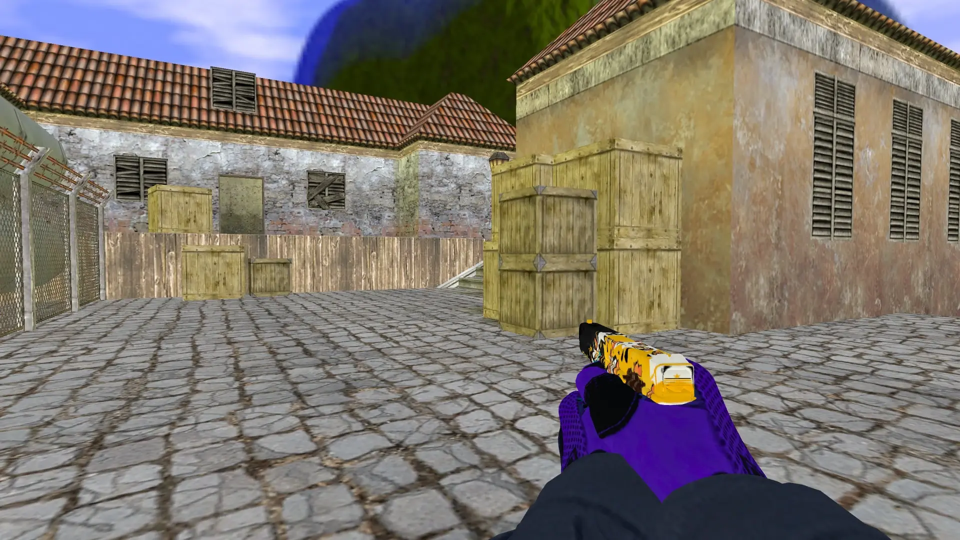 Glock-18: Pandora's Box Sport Gloves (CT) — de_inferno (first person)