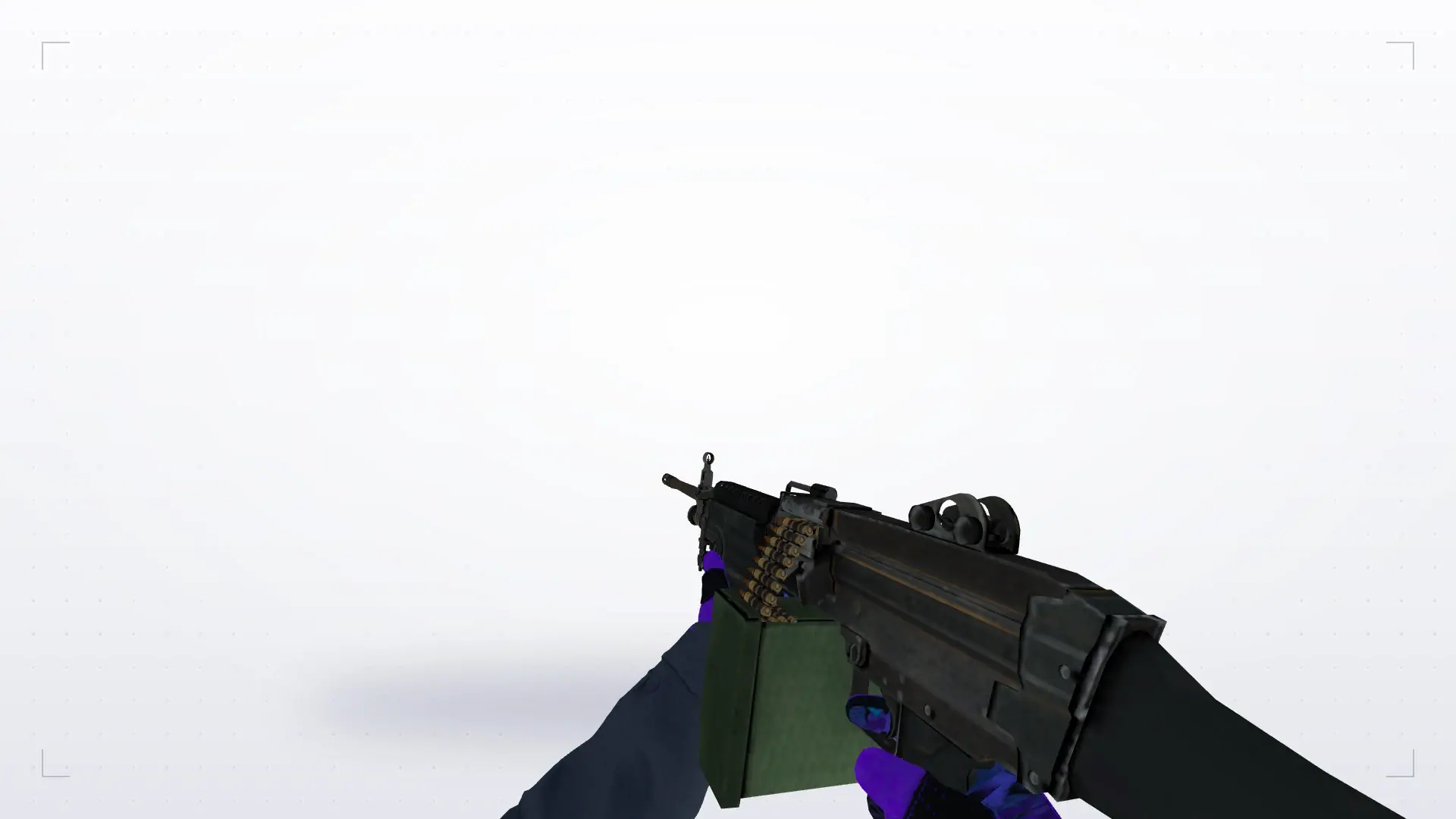 M249: Pandora's Box Sport Gloves (CT) — first person