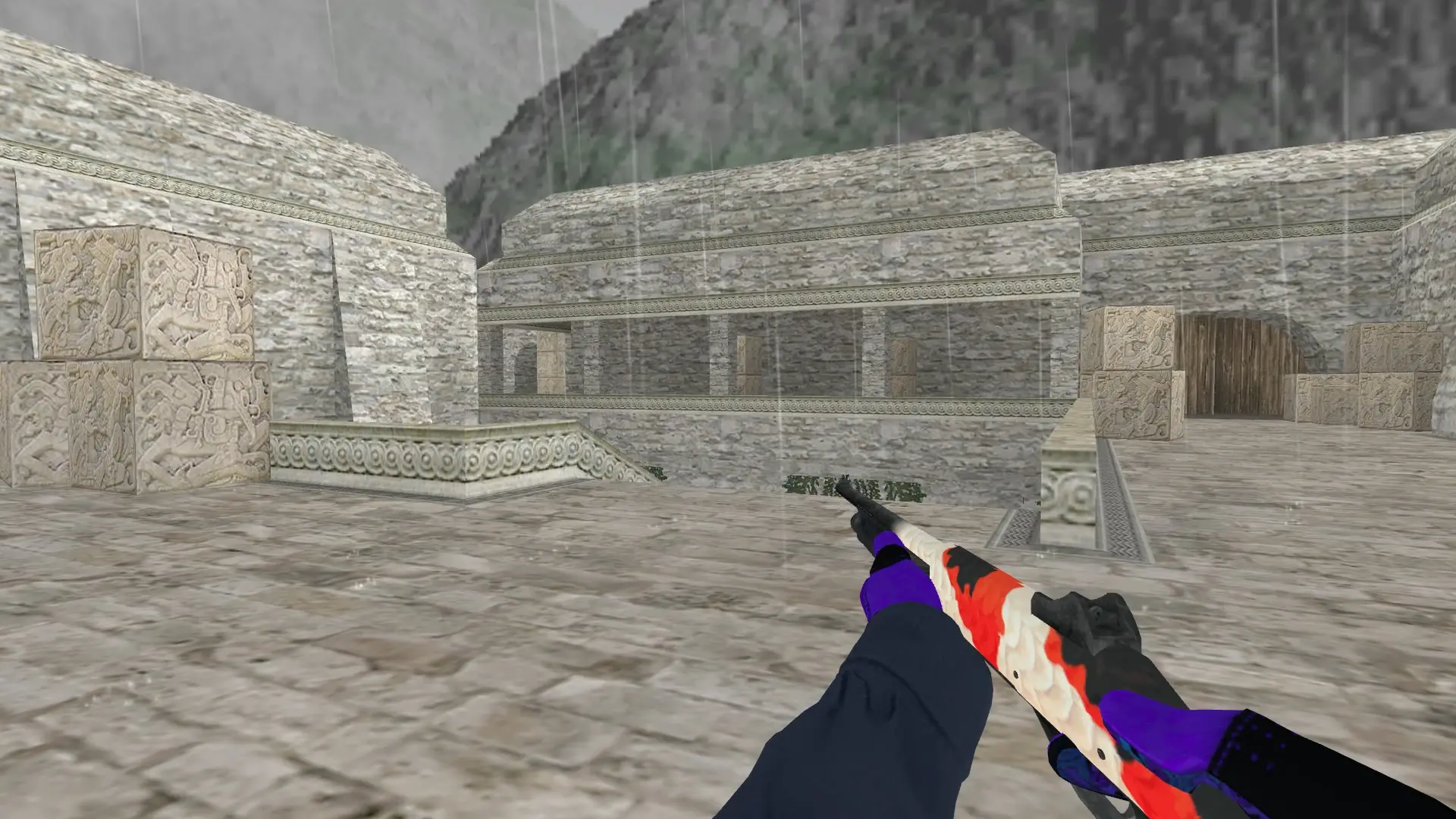 M3: Pandora's Box Sport Gloves (CT) — de_aztec (first person)