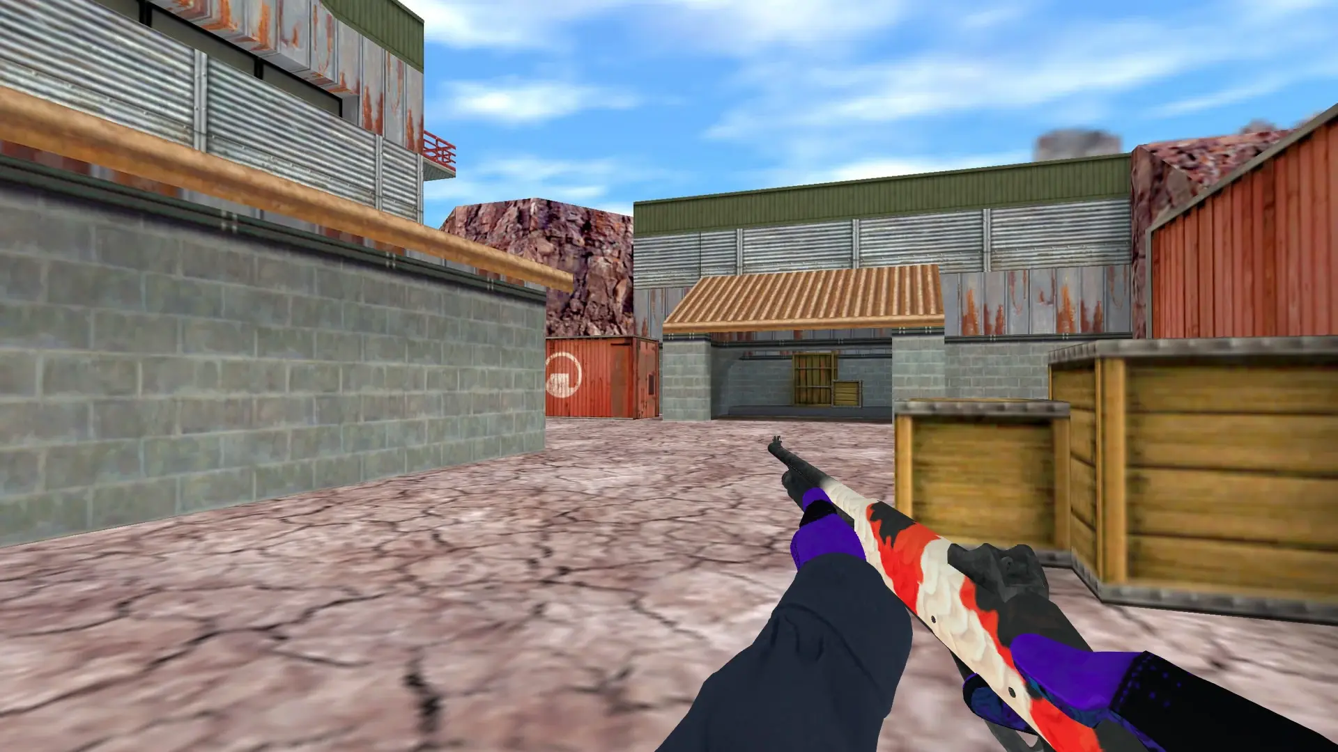M3: Pandora's Box Sport Gloves (CT) — de_nuke (first person)