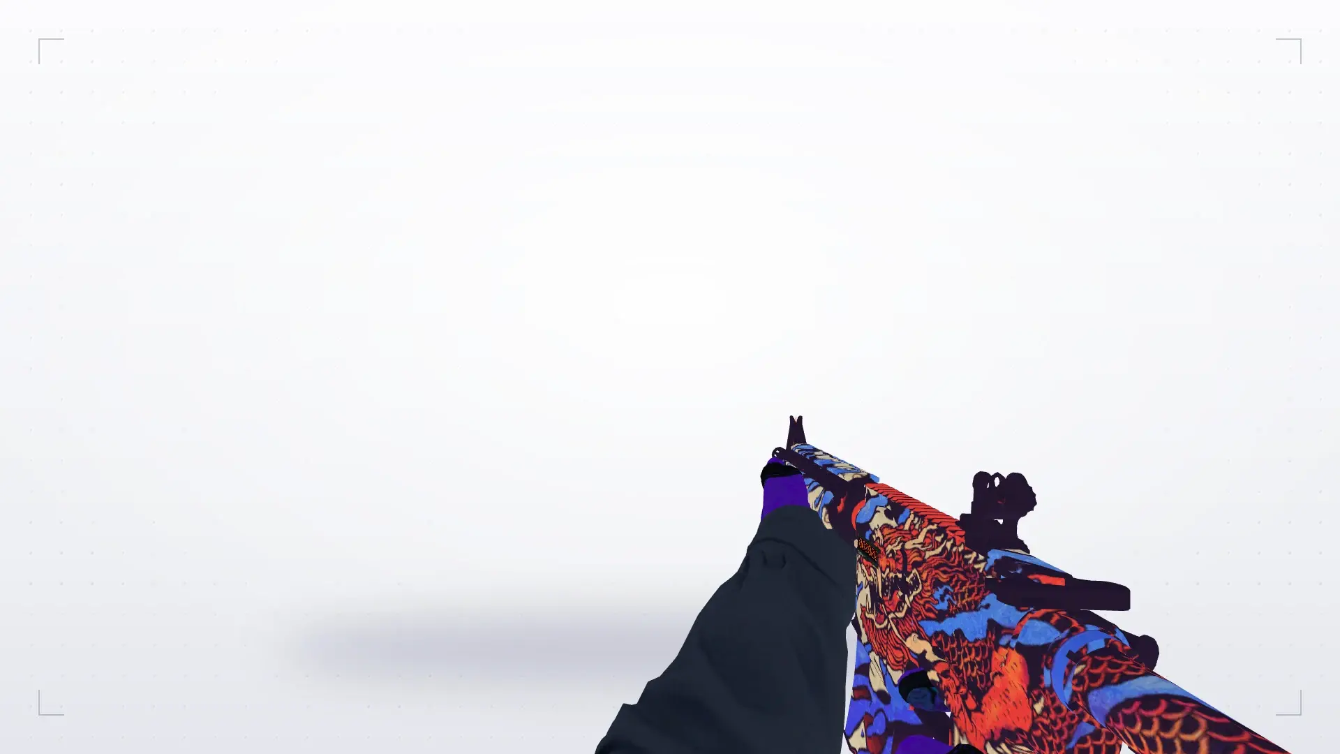 M4A1: Pandora's Box Sport Gloves (CT) — first person