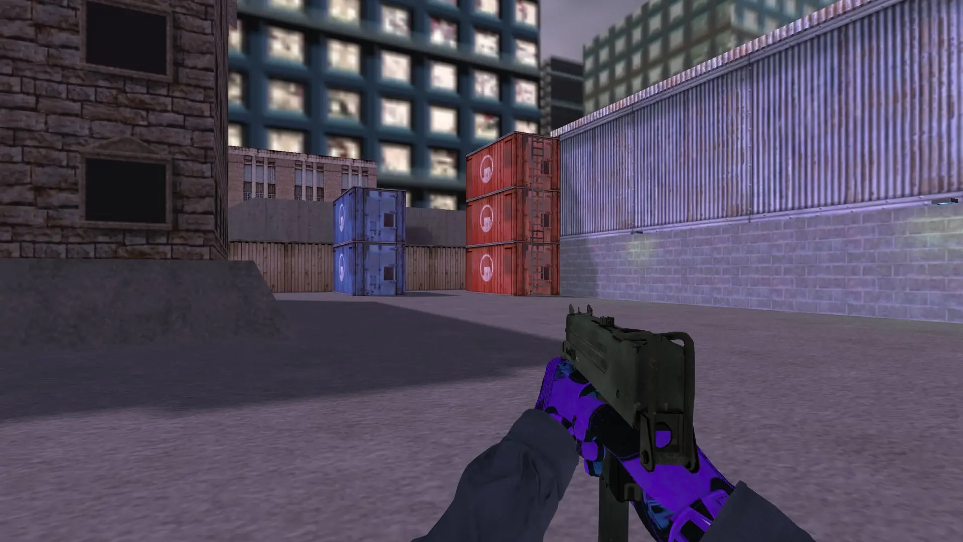 MAC-10: Pandora's Box Sport Gloves (CT) — cs_assault (first person)