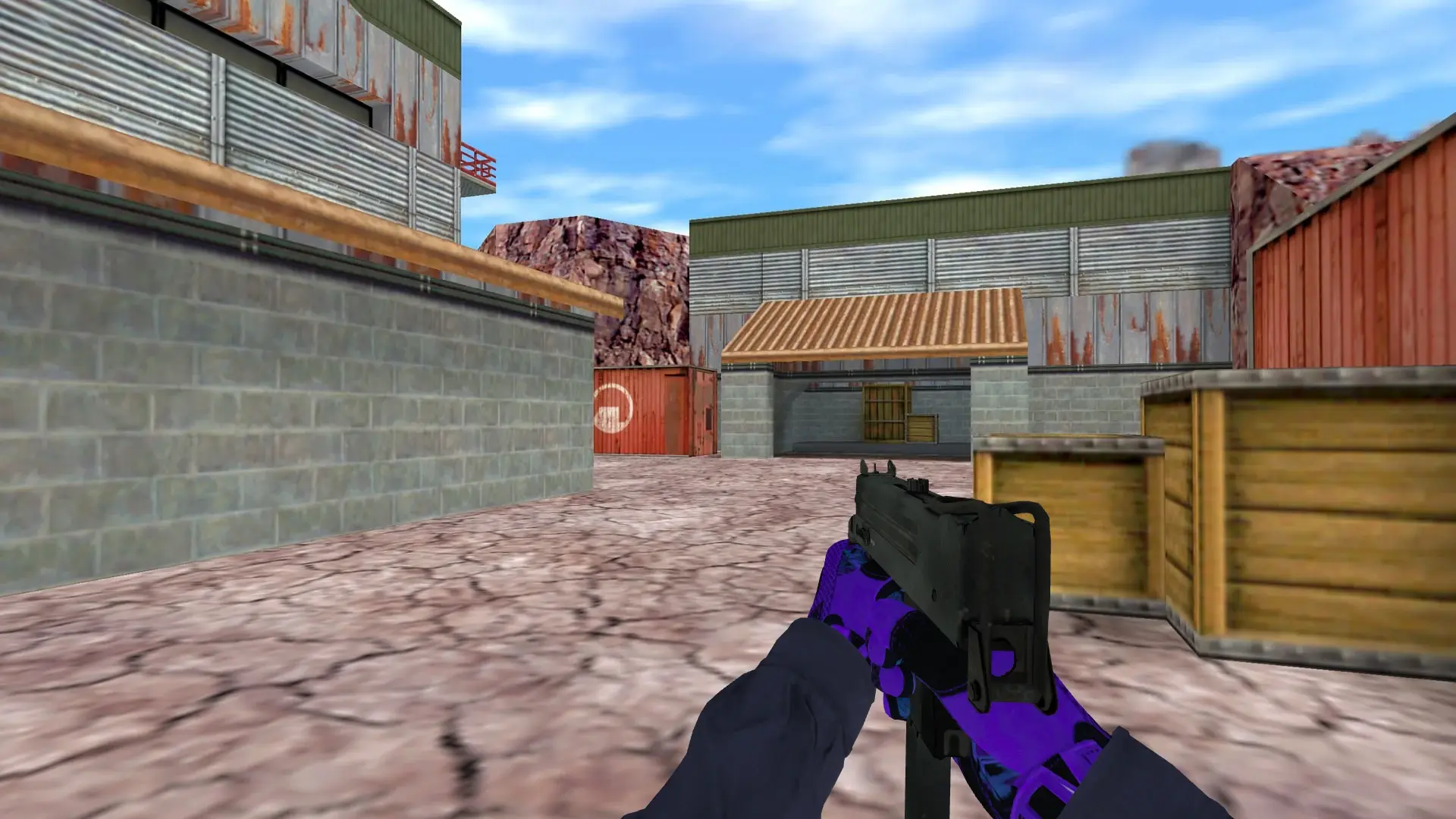 MAC-10: Pandora's Box Sport Gloves (CT) — de_nuke (first person)