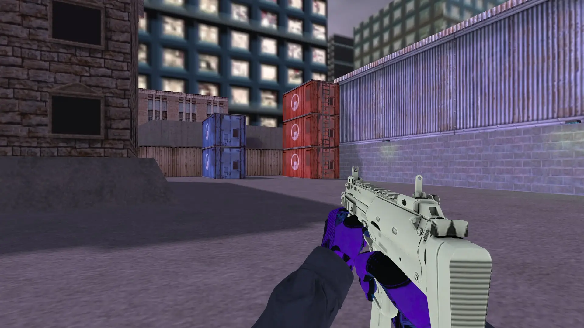 MP5: Pandora's Box Sport Gloves (CT) — cs_assault (first person)