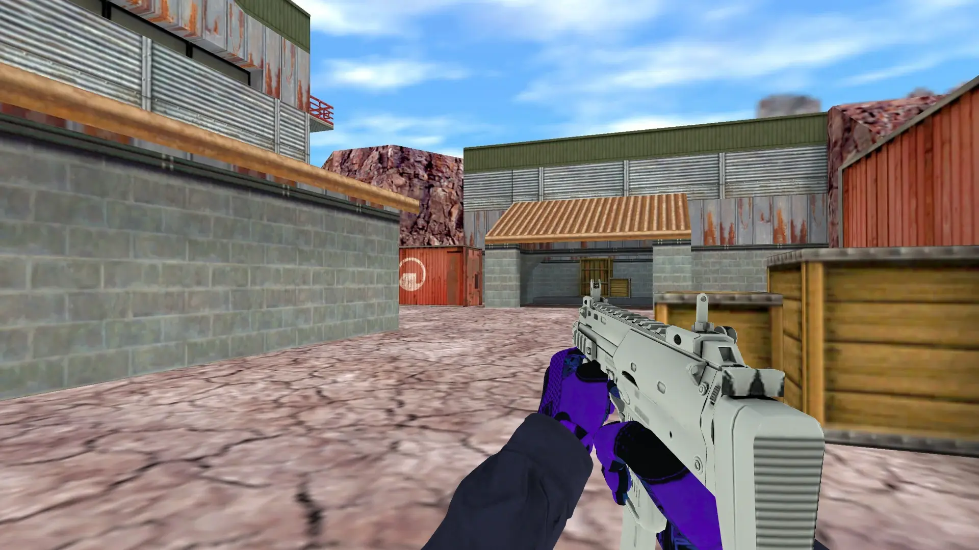 MP5: Pandora's Box Sport Gloves (CT) — de_nuke (first person)