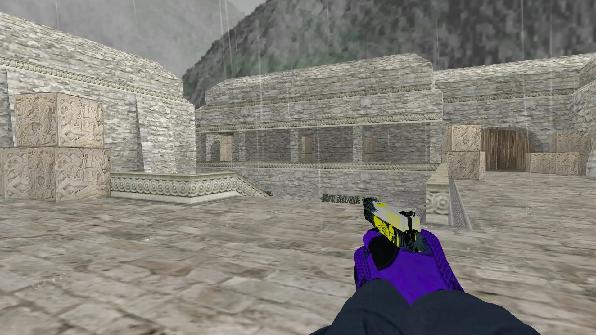 P228: Pandora's Box Sport Gloves (CT) — de_aztec (first person)