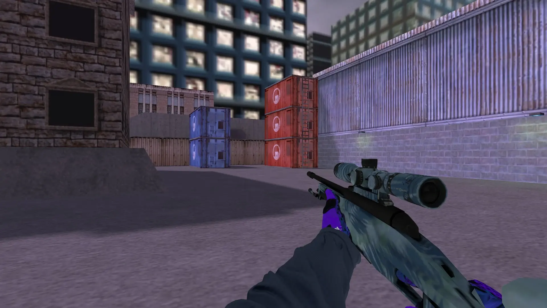 Scout: Pandora's Box Sport Gloves (CT) — cs_assault (first person)