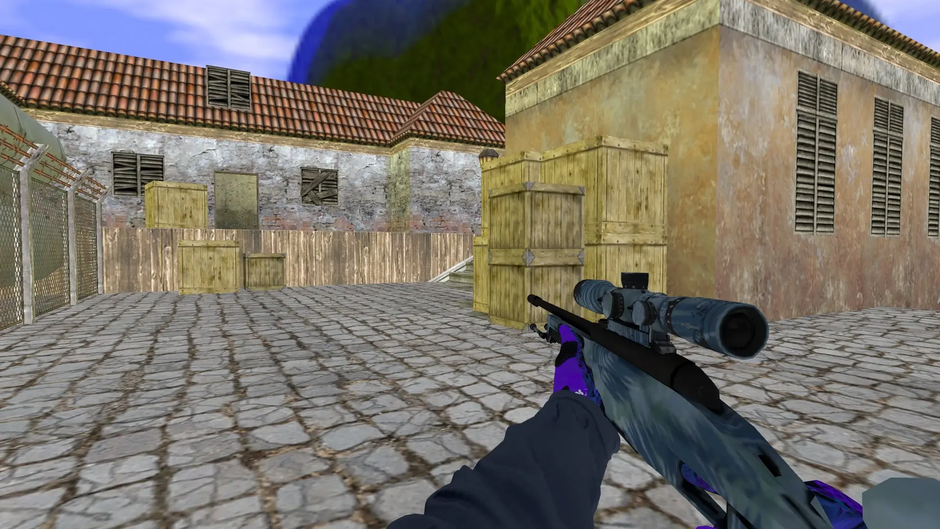 Scout: Pandora's Box Sport Gloves (CT) — de_inferno (first person)