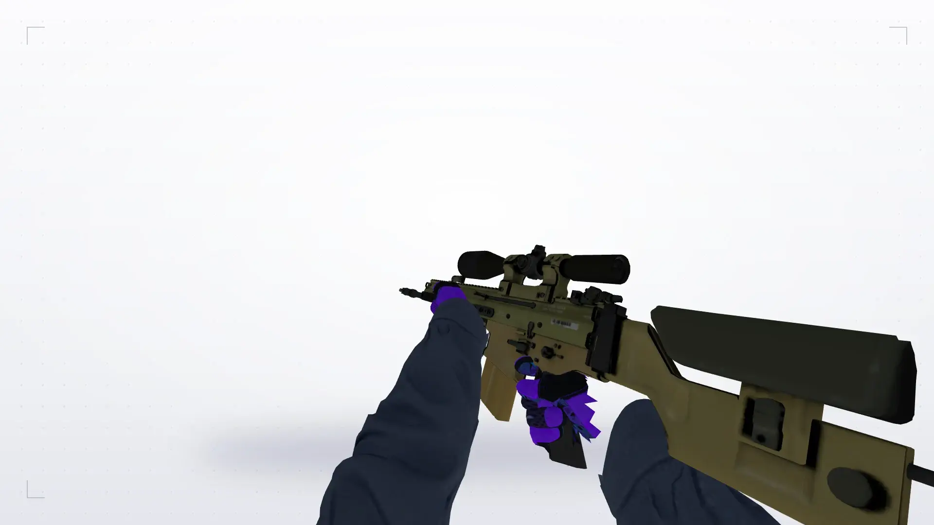 SG550: Pandora's Box Sport Gloves (CT) — first person