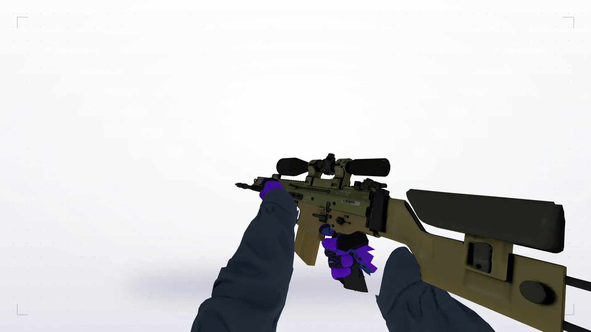 SG550: Pandora's Box Sport Gloves (CT) — first person