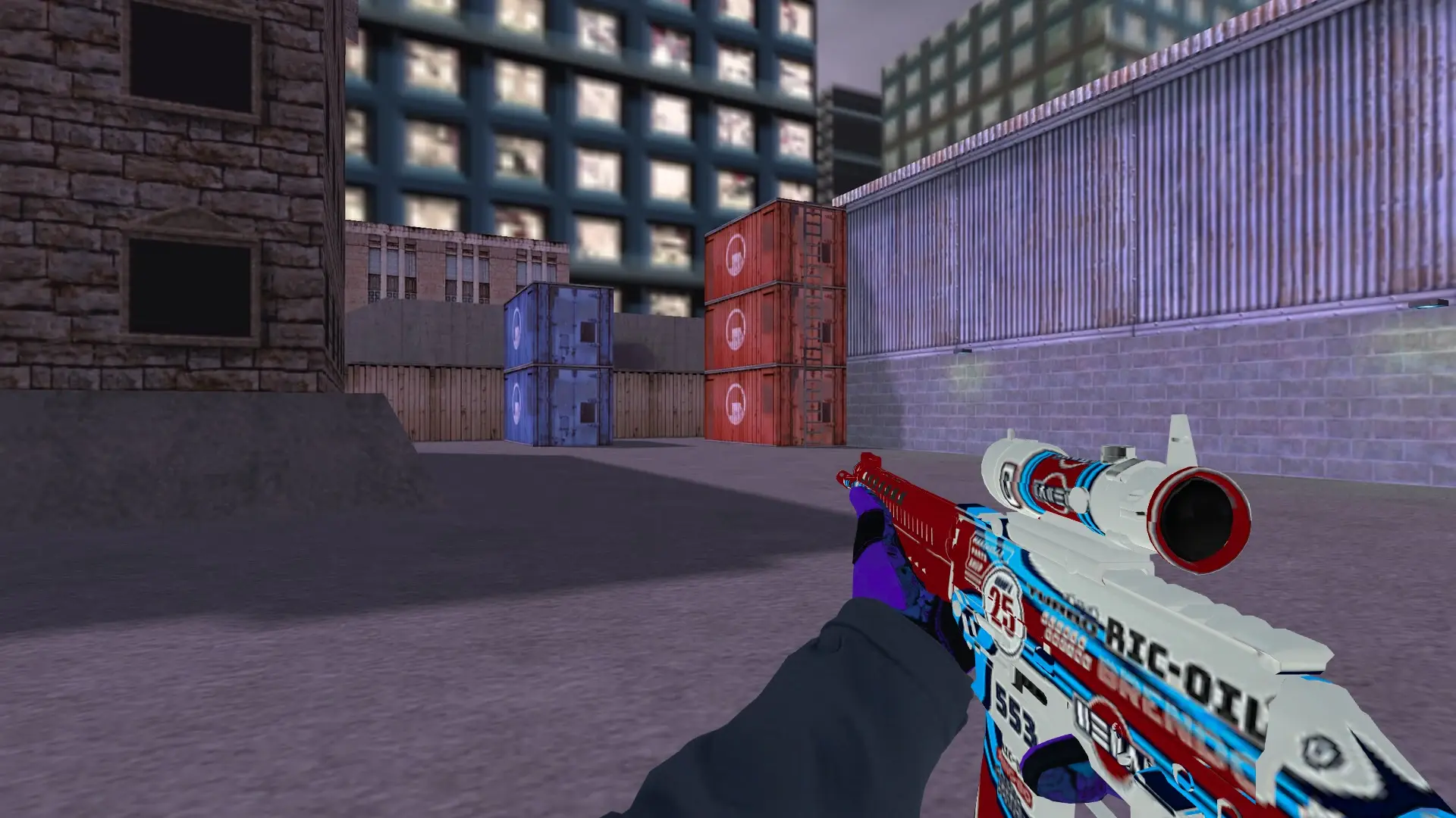 SG552: Pandora's Box Sport Gloves (CT) — cs_assault (first person)
