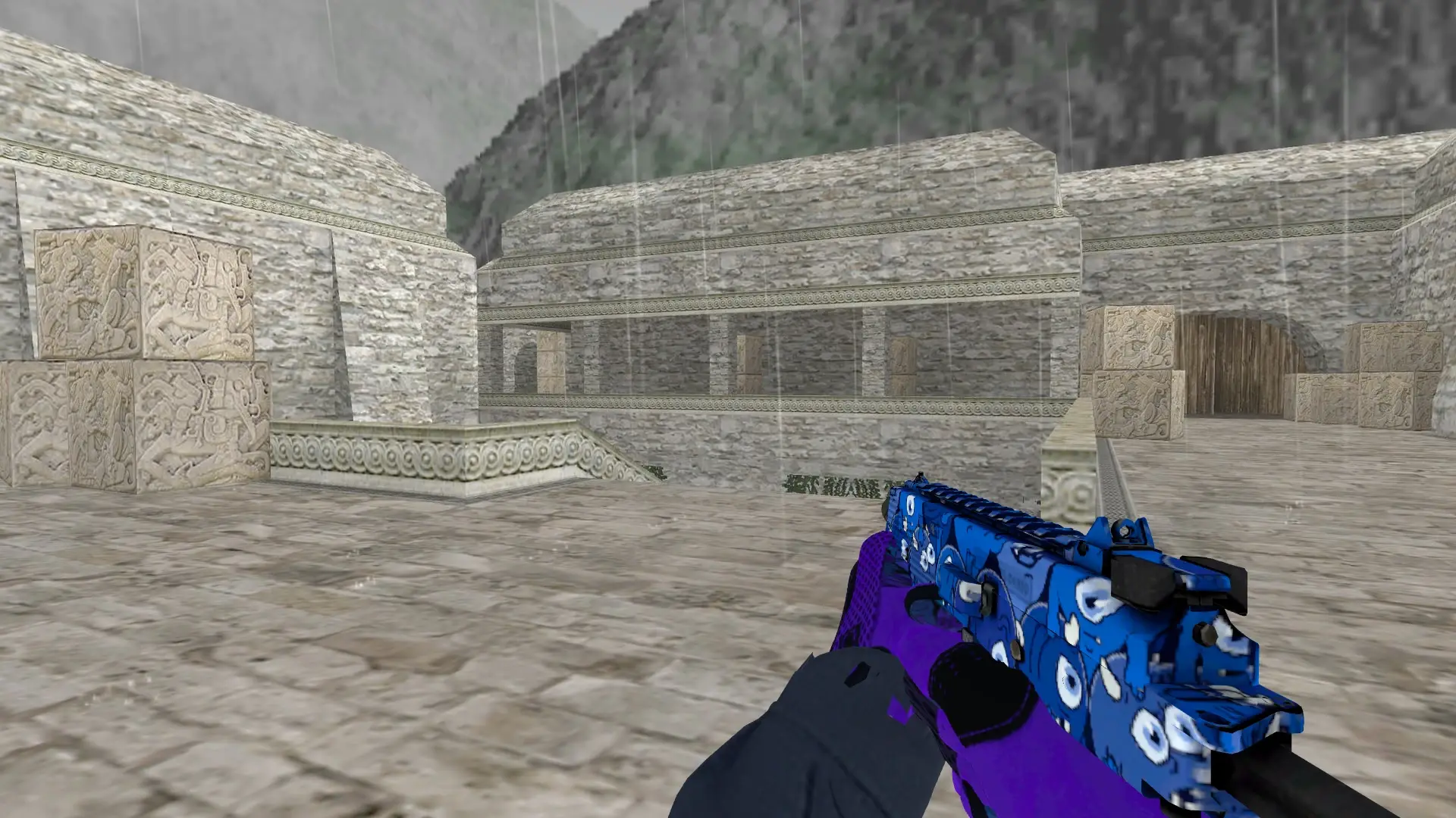 TMP: Pandora's Box Sport Gloves (CT) — de_aztec (first person)