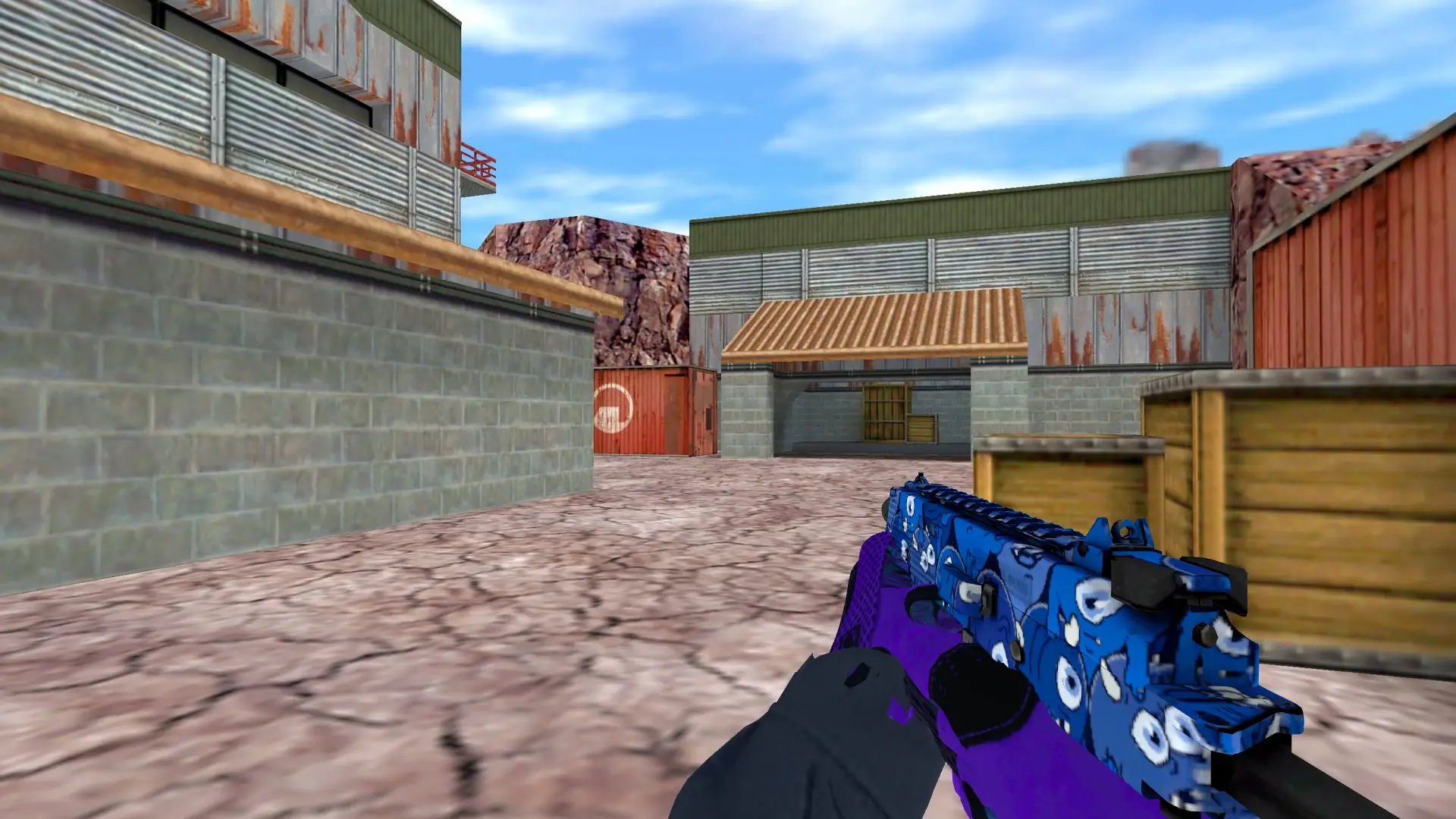 TMP: Pandora's Box Sport Gloves (CT) — de_nuke (first person)
