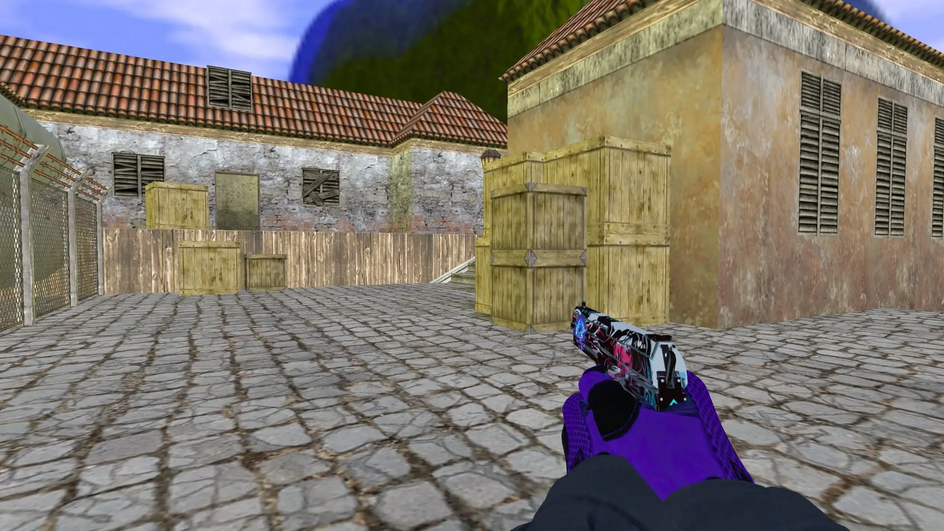 USP: Pandora's Box Sport Gloves (CT) — de_inferno (first person)
