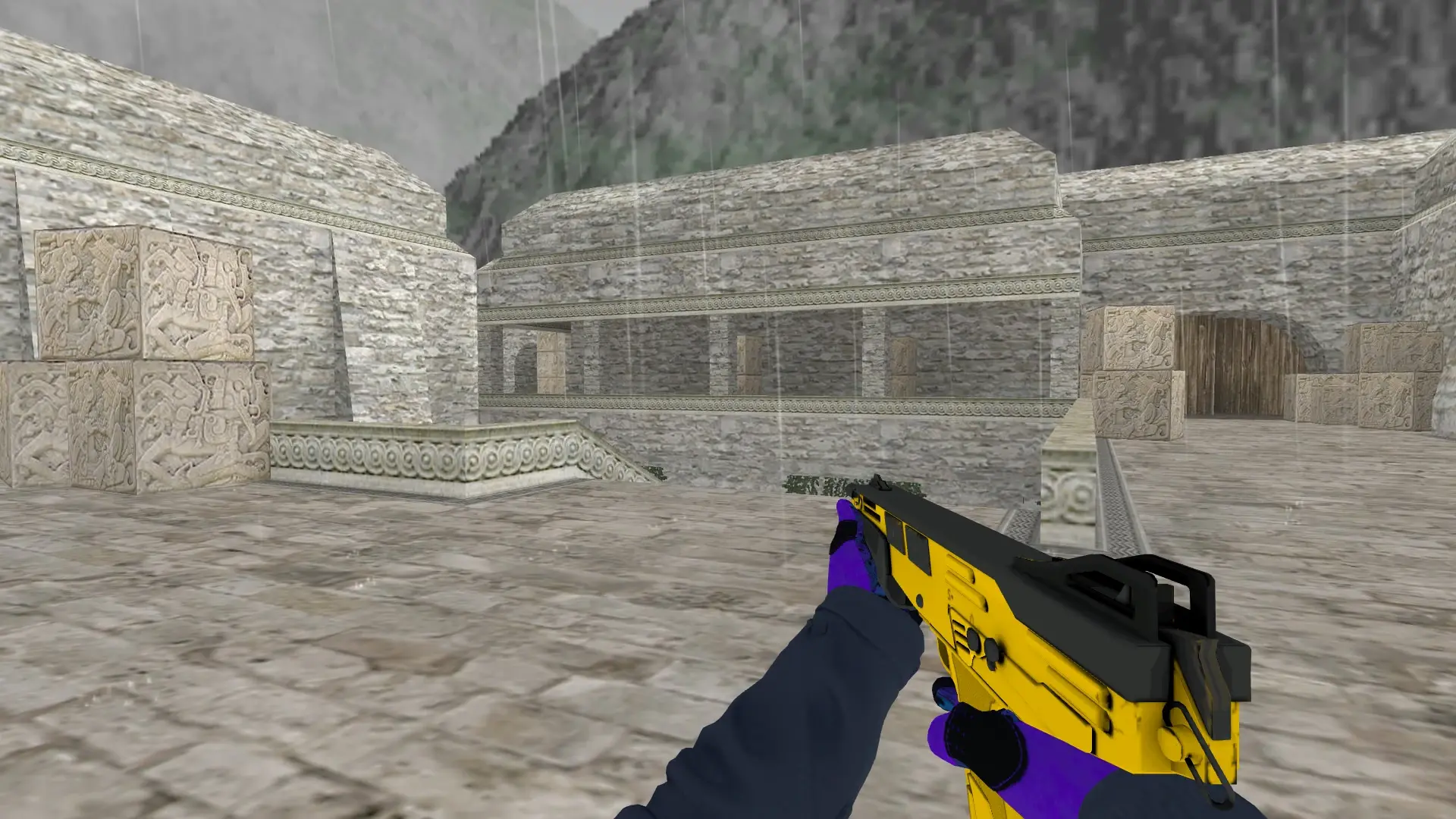 XM1014: Pandora's Box Sport Gloves (CT) — de_aztec (first person)