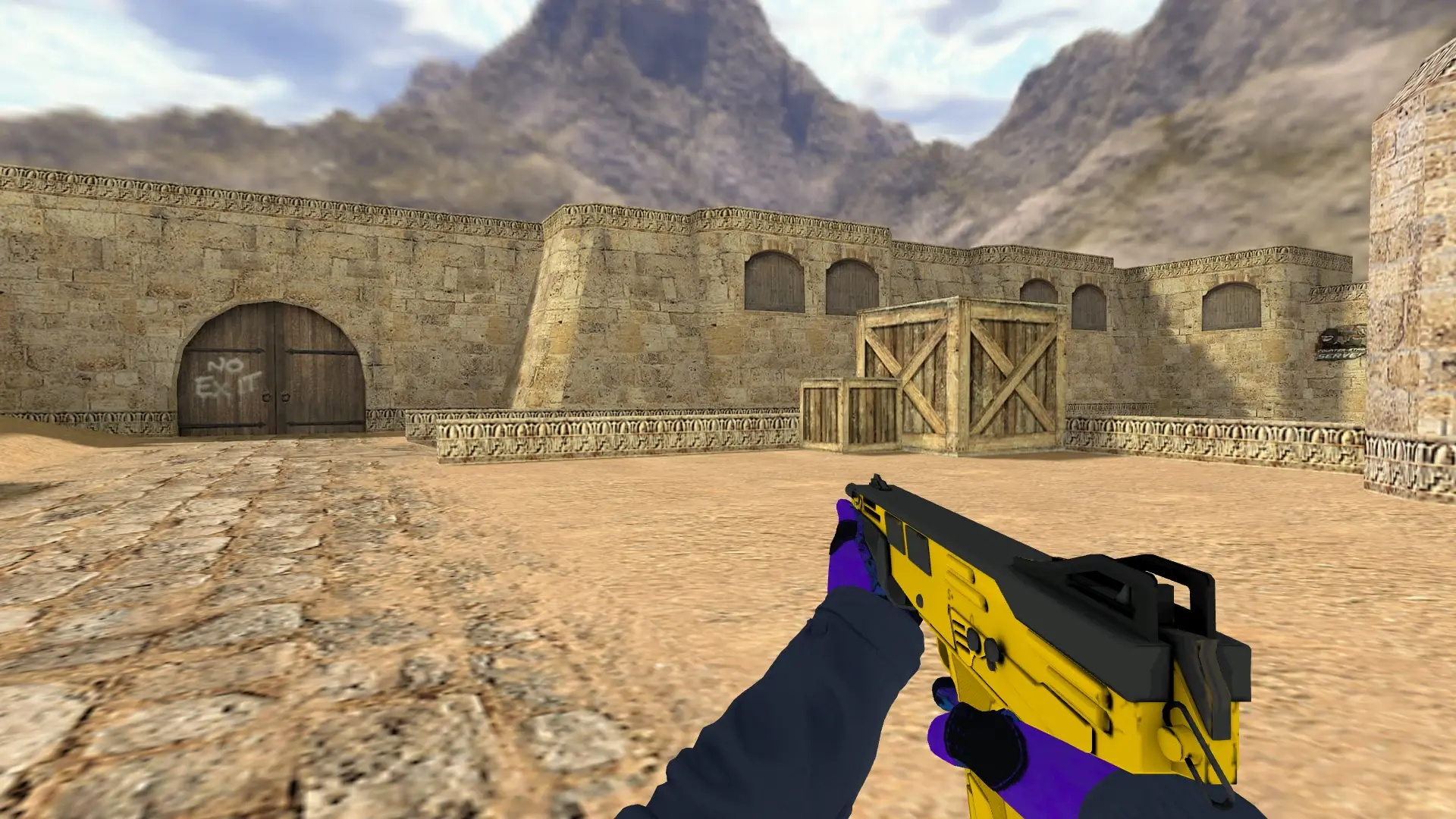 XM1014: Pandora's Box Sport Gloves (CT) — de_dust2 (first person)